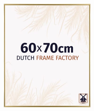 Fotolijst 60x70 cm - Kunststof - Goud - Easy