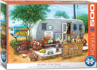 Eurographics - Honing te Koop [Honey for Sale] - 500 XL stukjes 68×48cm (b×h) - Familie Legpuzzel