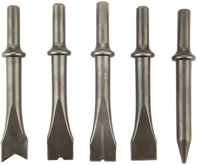 Allecto - Air Hammer Chisel Set - Pneumatische Beitels voor Beton en