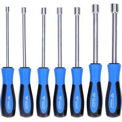BRILLIANT TOOLS Doppen-schroevendraaierset 7-delig 5 - 12 mm - BT031070