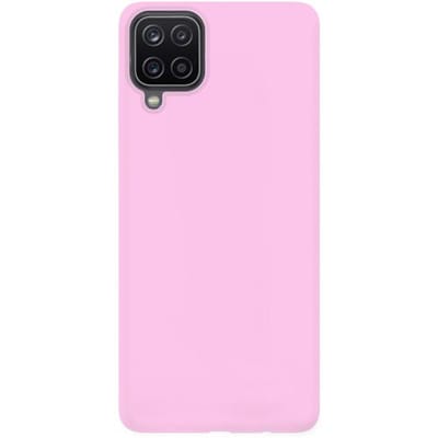 ShieldCase pantone siliconen Hoesje geschikt voor Samsung Galaxy A12 - in meerdere kleuren verkrijgbaar - kwalitatieve backcover - optimale bescherming - roze