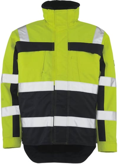 Mascot Safe Compete Winterjas 07223-880 - hi-vis geel/marine - 5XL