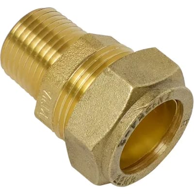 Sanivesk Knel Recht Overgang 22mm X 1/2"m
