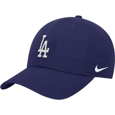 Nike MLB Los Angeles Dodgers Adjustable Club Pet Blauw Knb01_4ew_nme_bek