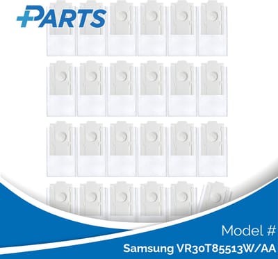 Samsung VR30T85513W/AA Stofzakken (24 Stuks, Plus.Parts® alternatief voor VCA-RDB95)