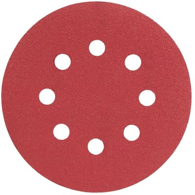 Radix - Schuurschijf - Pro - Klittenband 125 mm - P100 – 8 stofgaten (50 stuks)