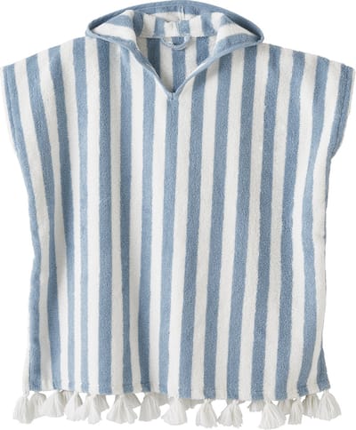 Vertbaudet Gestreepte badponcho voor kinderen