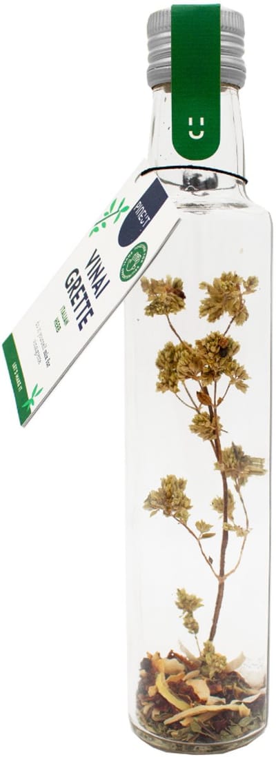 Pineut ® Mix voor Vinaigrette Italiaanse Kruiden - Oliefles - Vinaigrette Dressing - Zelf Dressing Maken - Cadeau voor volwassenen - Origineel Cadeau