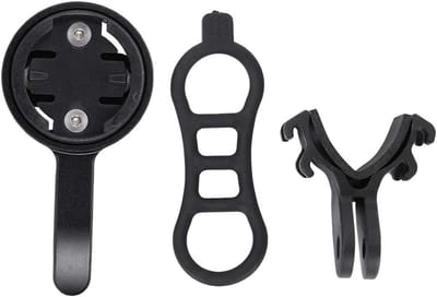 Metalen Fietscomputerhouder - Stuurbevestiging Accessoire - Fietsnavigatie Vastzetten - Robuust Roestvrij Metaal - Compact Lichtgewicht Ontwerp - Zwart