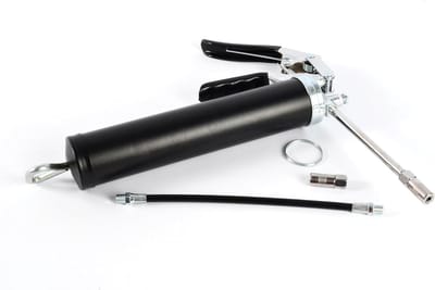 Vetspuit Pistoolgreep - Vetpers Kit - Smering Werkzaamheden - 3-Weg Vulling - 500cc - Zwart
