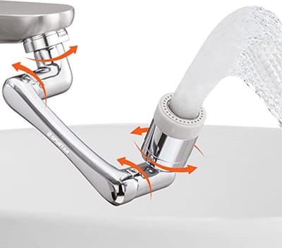 waterbesparend opzetstuk voor kraan (roestvrij) kraan opzetstuk / kraan opzetstuk - faucet attachment - Crane extension