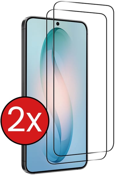 Screenprotector - 2 Stuks - Geschikt voor Samsung Galaxy S26 - Full Cover - Beschermglas - Gehard Glas - Tempered Glass - Screen Protector