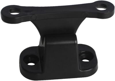 Nylon Deurstopper T-Vorm voor Camper, Caravan en Boot - Zwart