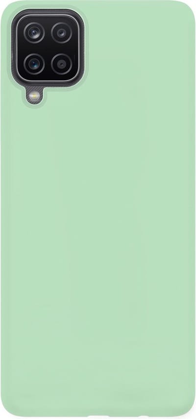 xoxo Wildhearts siliconen hoesje geschikt voor Samsung Galaxy A12 - Groen gekleurd hoesje - Pantone kleur - Backcover - verkrijgbaar in verschillende kleuren - Groen