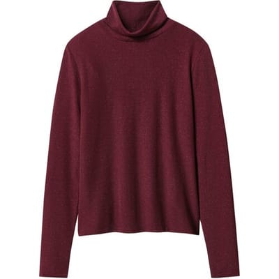 ESMARA Dames top (Bordeaux, XS (32/34))