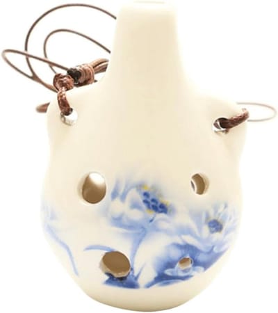 Ocarina 6 Gaten - Blokfluit Beginners - Muziek Leren - Keramisch Instrument - 7 x 45 x 25 cm