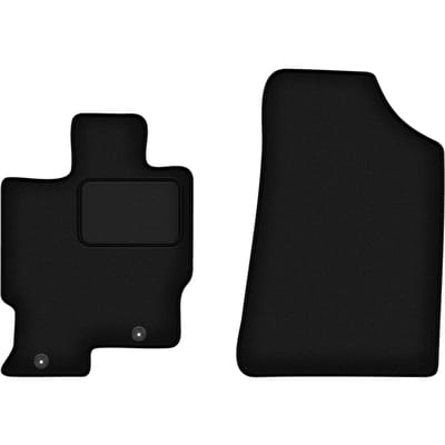 Wielganizator WLG-CARLUX Serie - Auto Vloermatten - Zwart - Perfecte Pasvorm