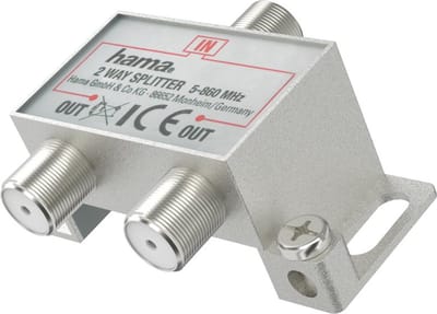 Hama Satellietsignaalverdeler