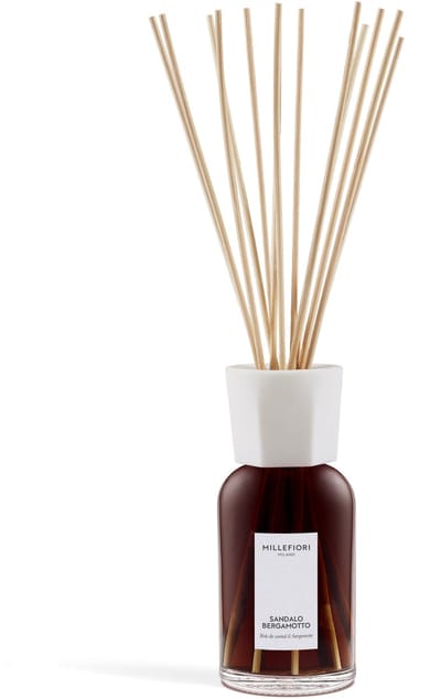 Millefiori Milano - Geurstokjes 500 ml - Sandalo Bergamotto - 9 tot 12 maanden