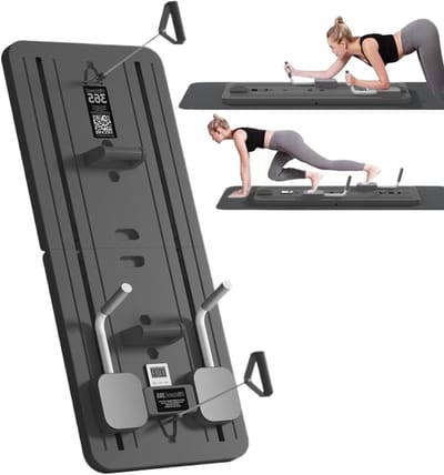 AB-trainingsbord - Fitnessplatform - Thuis sporten - Inclusief accessoires - 106 x 41 cm - Niet gespecificeerd
