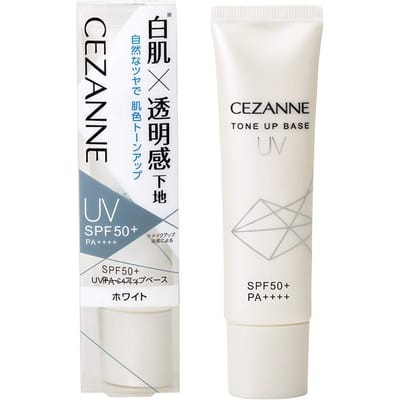 CEZANNE - UV Tone Up Base SPF 50+ PA++++ White - 30g