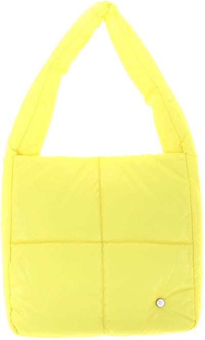 SEIDENFELT MANUFAKTUR Shopper Schoudertas Lahti Hobo Light Yellow Lichtgeel