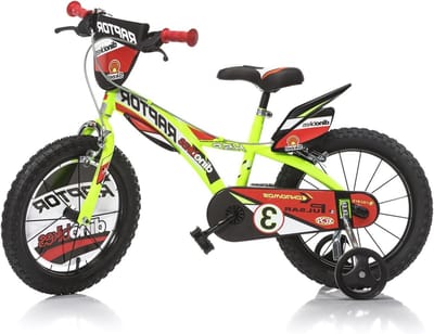 Kinderfiets 16 inch - Jongensfiets Kinderfiets - Leren Fietsen - Lichtgewicht Frame - 16 Inch - Geel