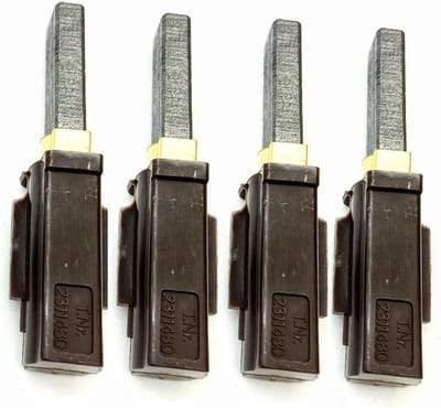 4 stuks 2311480 Vervangende koolborstel voor stofzuigermotor - Vervangingsonderdelen voor stofzuigers