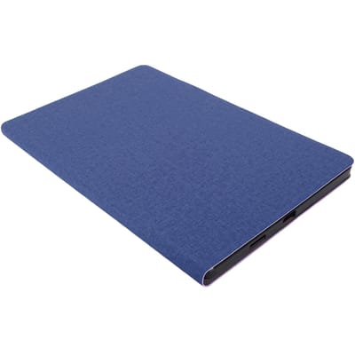 Leren Hoesje voor Tab 13 Valbestendig Volledige Bescherming Nauwkeurige Gaten PU Leer Tablet Beschermhoes blauw