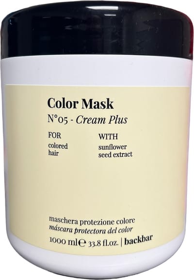 FarmaVita Back.Bar N°05 Cream Plus Color Mask 1000ml haarmasker Vrouwen