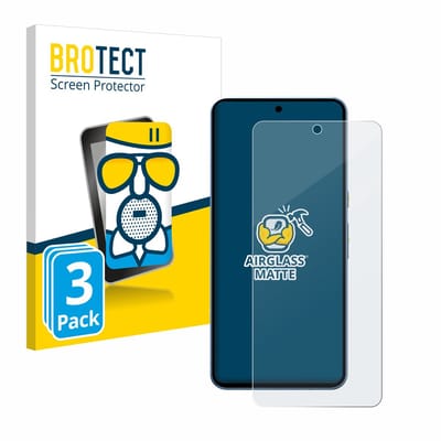 BROTECT - Screenprotector voor Google Pixel 8 Pro - Folie Beschermfolie Beschermglas matte 3 Stuks