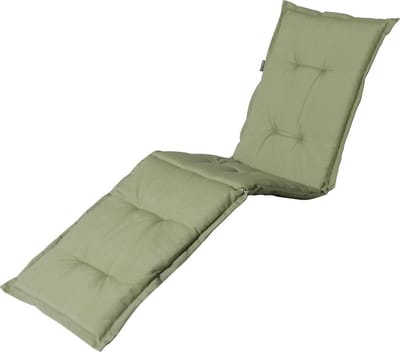 Madison - Tuinkussen - Loungekussen - 200 x 60cm - Panama Sage Groen - Ligbedkussen