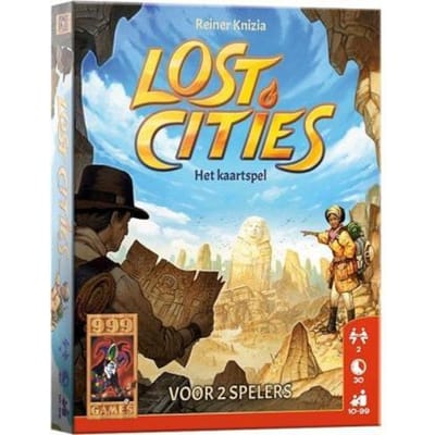 999 Games Lost Cities: Het Kaartspel Gezelschapspellen