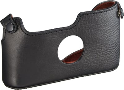 Leren Cameratas Half Case Zwart voor Leica M Serie Camera's