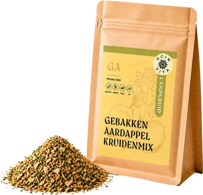 Aardappel Kruidenmix 100g – Smaakmaker voor Krieltjes, Wedges en Groenten – Met Gebakken Ui en Peper – Ocin Vita