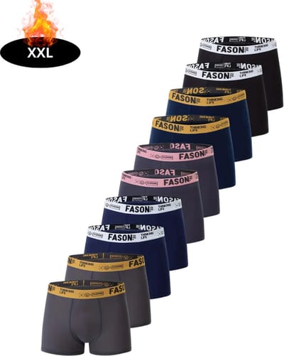Nivard Onderbroeken Heren - Boxershort - Ondergoed - Boxer - Underwear - Mannen - 10 Pack - Gemengd - XXL