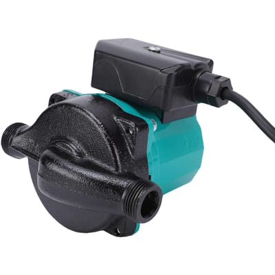 Warmwatercirculatiepomp 65°Cmin 46W 67W 100W 3 Snelheden Circulator 6m Opvoerhoogte NPT 1in met NPT 3/4in Adapter voor Elektrische Verwarming