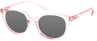 Vista Bonita NOVA – Zonneleesbril UV400 – Sterkte +0.50 – Kleur Salinas Pink – Unisex model – Licht en hip – Ronde pasvorm – Flexveren - Inclusief etui en doekje
