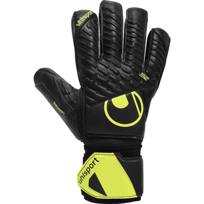 Uhlsport FM Supersoft HN Flex Frame Black Fluo Yellow - Keepershandschoenen - Maat 11