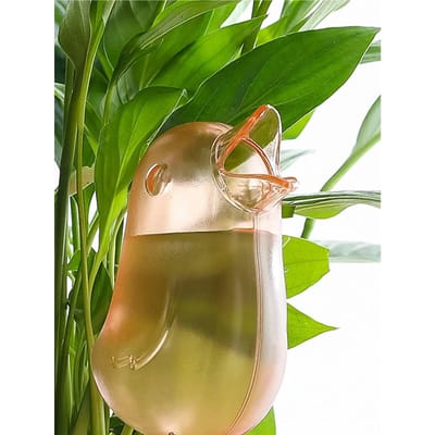Hoge kwaliteit automatische bloemenwaterer plantenwaterer zelfwaterend waterballon vogelvormige handgeblazen plastic waterballon