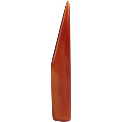 Rode Agaat Polijstmes Professioneel Hand Juwelen Polijstmiddel Juwelen Polijstgereedschap voor Goud 10cm/3.9in red