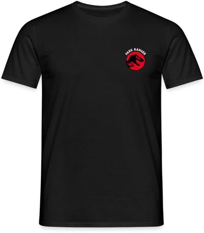 Jurassic Park Park Ranger T-Shirt Heren