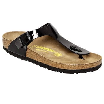 Birkenstock Gizeh - Slippers - Black Patent - Regular