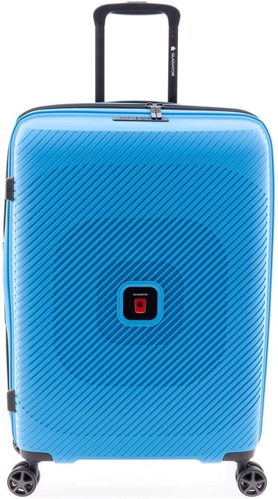 Gladiator 2800 4 wielen Trolley 67 cm met uitbreidingsplooi - Harde bagage - TSA slot - blue
