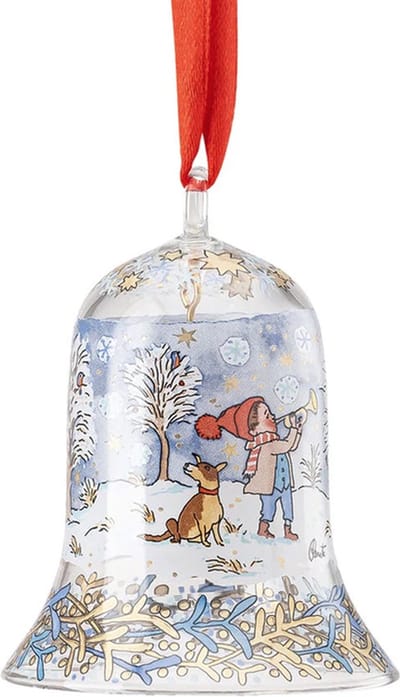 Hutschenreuther Kerst 2022 Kerstklokje Glas Kerstavond
