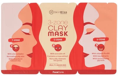 Skinbliss 3-zone Clay Mask