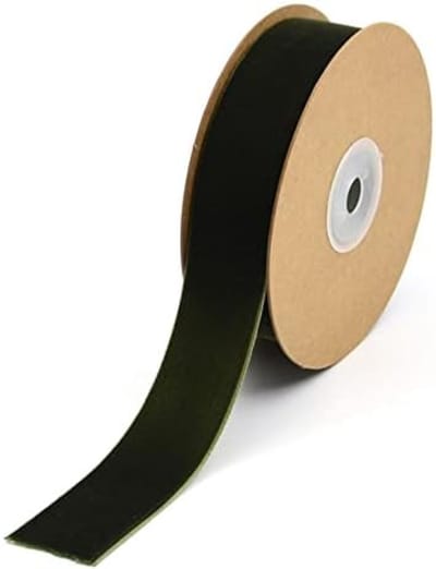 PromoHome Fluwelen Lint Rol - 5 Yard Luxe Kwaliteit voor Cadeauverpakking
