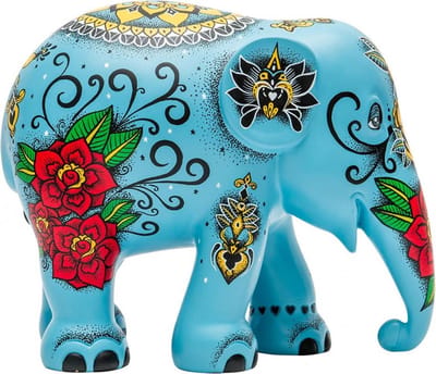 Elephant parade Gardnerfante 30 cm Handgemaakt Olifantenstandbeeld
