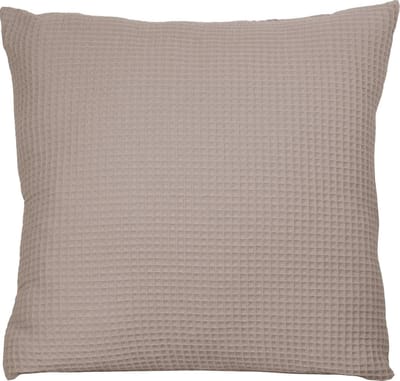 BINK Bedding Sierkussen Wafel (Pique) Zand 50 x 50 incl vulling