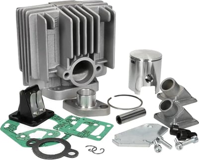 Athena Cilinder 80cc T6 Sachs / Hercules incl. membraan inlaatset - luchtgekoeld pen 12